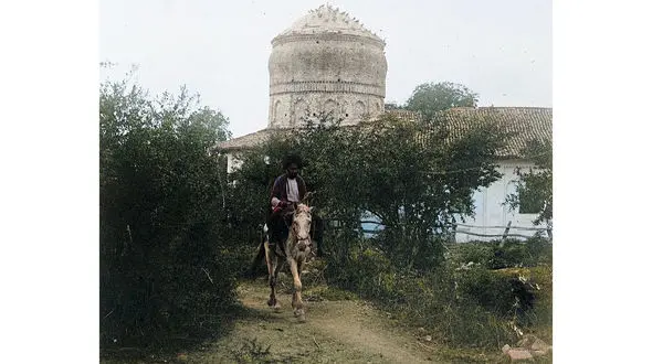 تصویر زیبای یک روستا در مازندران در دوران قاجار 