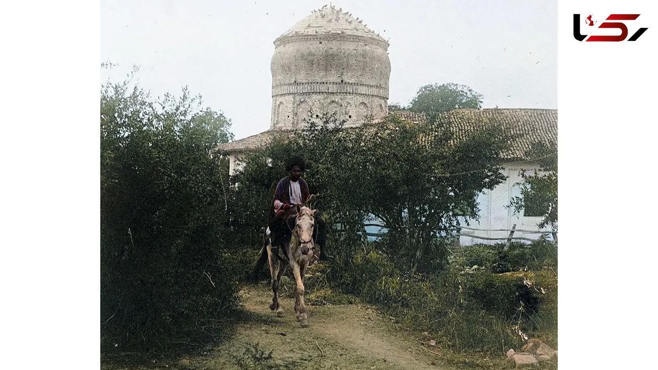 تصویر زیبای یک روستا در مازندران در دوران قاجار 