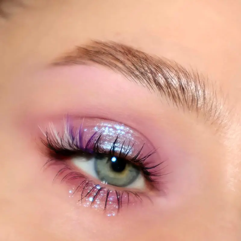 آرایش چشم ساده دخترانه