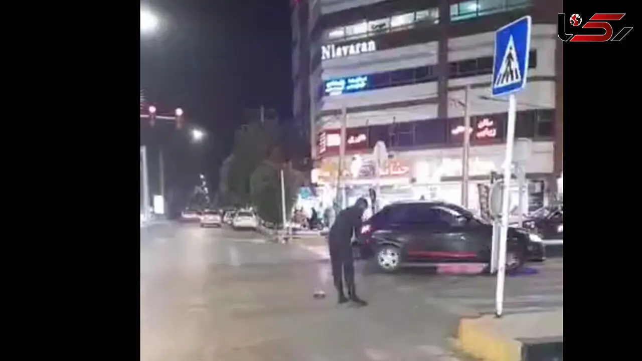 اقدام تحسین برانگیز پلیس پس از تصادف