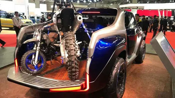 شاسی‌بلند مفهومی یاماها برای موتوربازها 