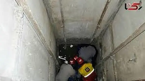 پایان تلخ مأموریت مهندسی؛ سقوط مرگبار مهندس ناظر به چاهک آسانسور