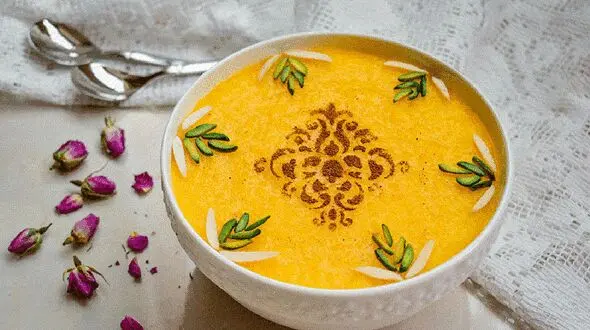 طرز تهیه شله زرد 