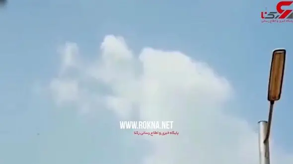 فیلم برخورد وحشتناک 2 هواپیما در آسمان + فیلم 