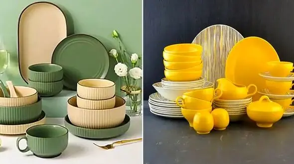 15 مدل سرویس آکروپال رنگی مدرن؛ زیباترین انتخاب برای دکوراسیون شیک