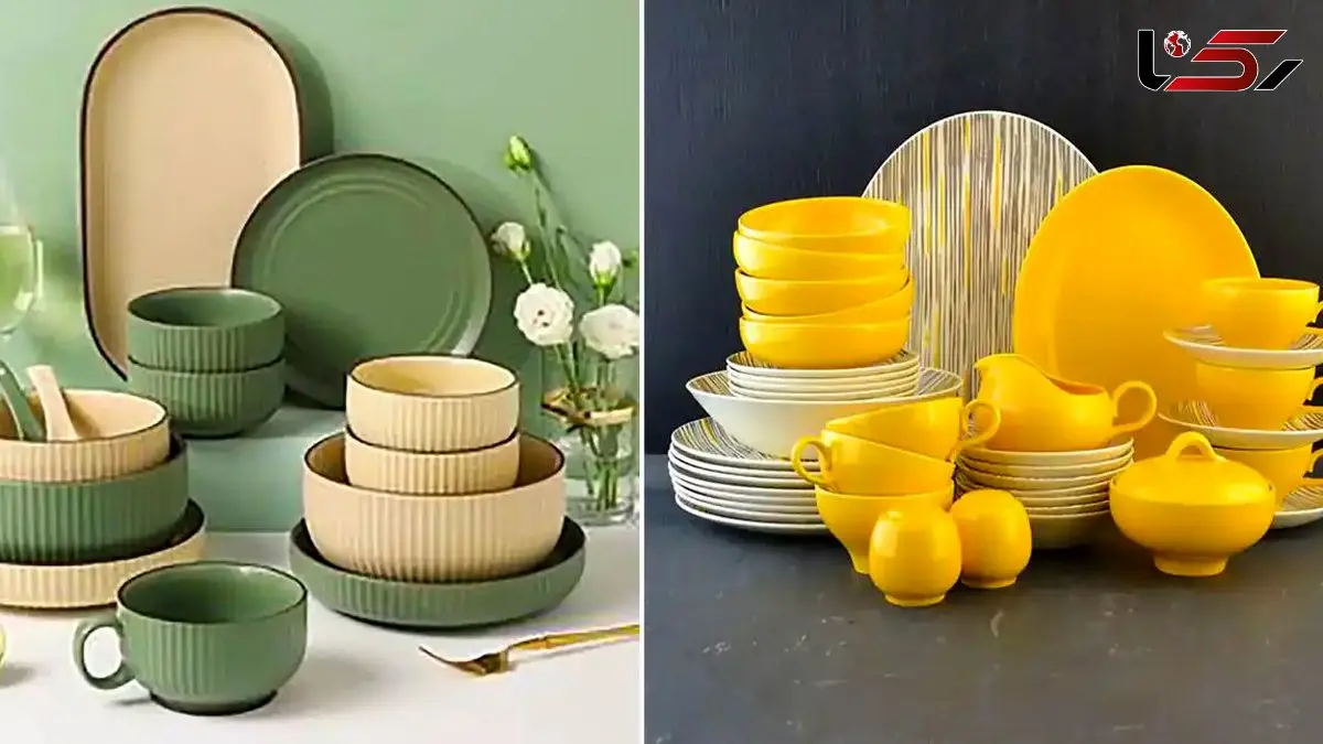 15 مدل سرویس آکروپال رنگی مدرن؛ زیباترین انتخاب برای دکوراسیون شیک