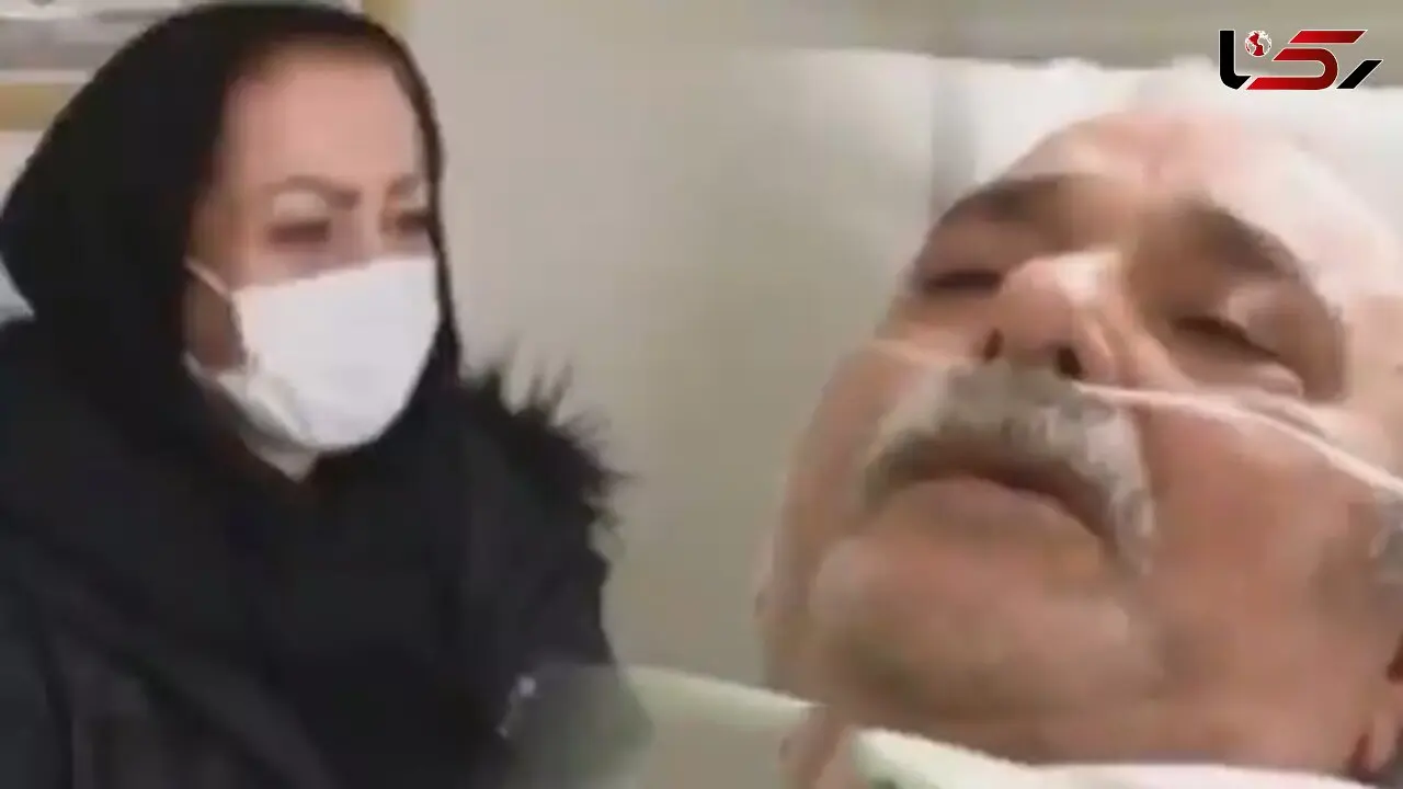 فیلم/ همسر محمد کاسبی در وداع با هنرمند مؤمن و متدین و عشق ۴۴ ساله : اگر دوباره به دنیا بیایم، باز هم عاشق او می‌شوم