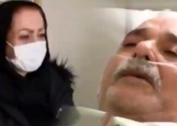 فیلم/ همسر محمد کاسبی در وداع با هنرمند مؤمن و متدین و عشق ۴۴ ساله : اگر دوباره به دنیا بیایم، باز هم عاشق او می‌شوم