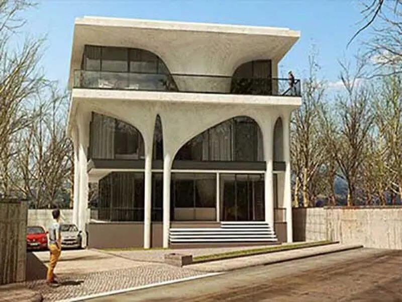 تصاویری از ویلاى لوکس حمید گودرزى در لواسان