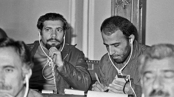 حسین محب‌اهری وقتی خبرنگار بود + عکس
