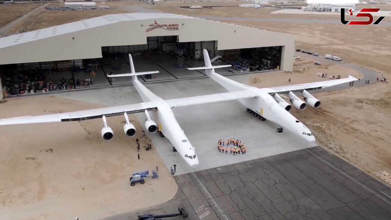 رونمایی از بزرگترین هواپیمای مسافربری جهان + فیلم