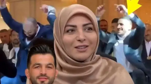 فیلم/ واکنش المیرا شریفی مقدم به رقص کشتی‌گیران تیم ملی در عروسی حسن یزدانی/ شریفی مقدم: پلنگ‌های مازنداران آن وسط.... رحمان بی رحم اون وسط می پرید...