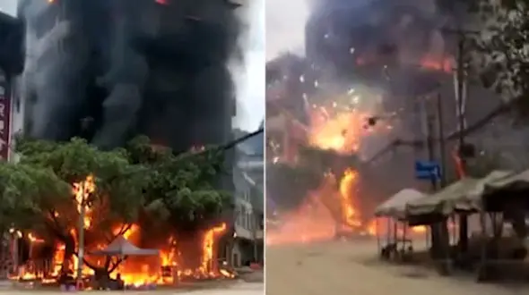 فیلم سوپر  مارکت که اتفاق شومی داخل آن افتاد! + فیلم