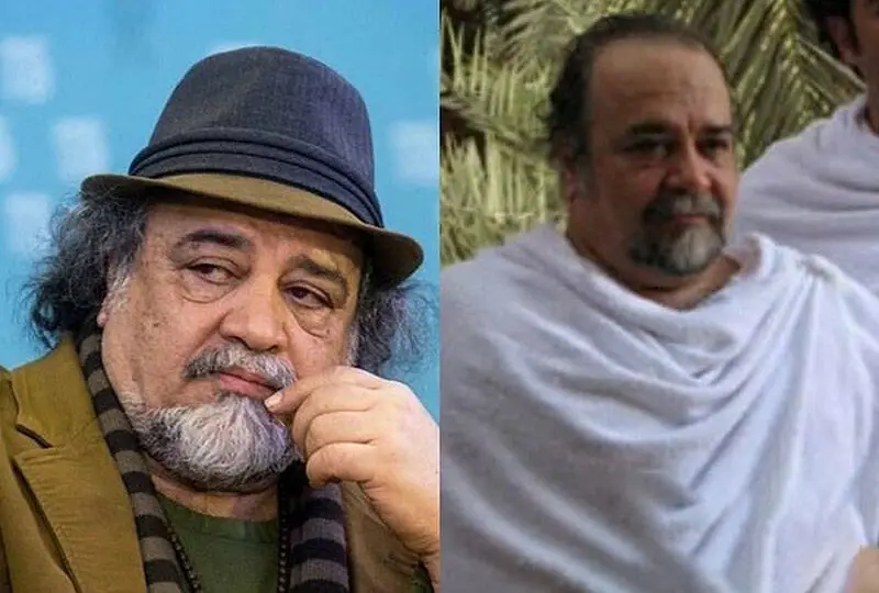 بازیگرانی که به حج رفته اند 