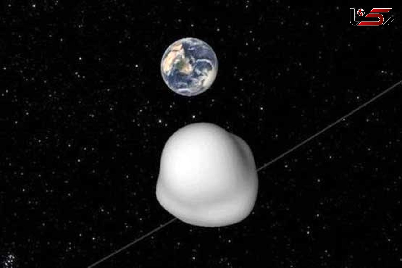 عبور یک سیارک سرگردان از کنار زمین