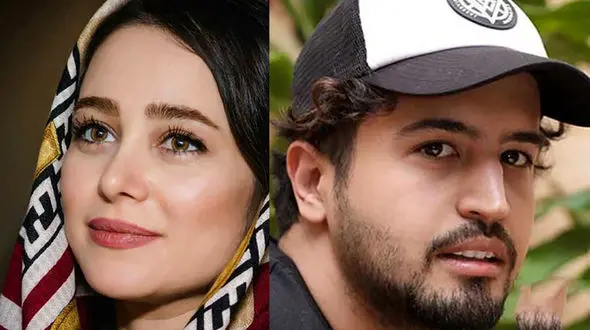  بوس کردن دوست پسر در سریال ایرانی  + فیلم الناز حبیبی و مهرداد صدیقیان در سریان جان سخت