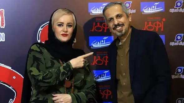 سلفی جواد رضویان و نعیمه نظام دوست