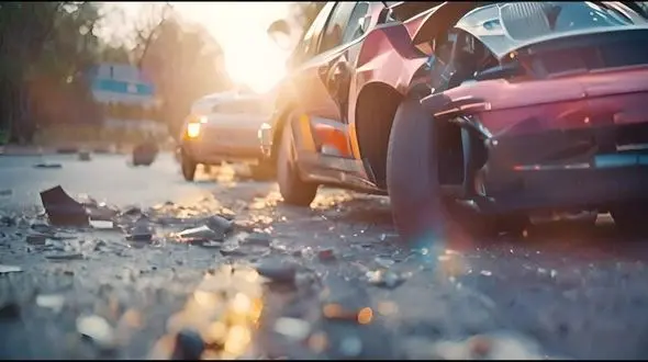 لحظه نفس‌گیر / گردش به آخرین لحظه و فرار از مرگ در تصادف + فیلم