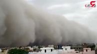 طوفان شن در هند+فیلم
