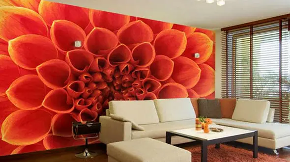 زیباسازی دیوار های خانه با پوستر های سه بعدی