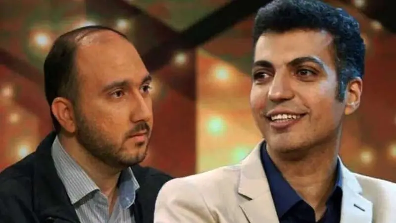 عادل فردوسی پور مجری و گزارشگر تلویزیونی و علی‌فروغی ، مدیر شبکه ۳ صدا و سیما