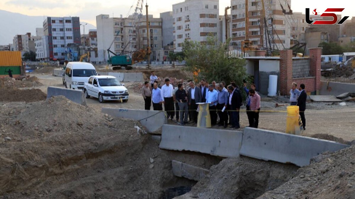  بازدید زاکانی از پروژه اتصال جنوب بزرگراه یادگار امام به آزادراه تهران - ساوه 