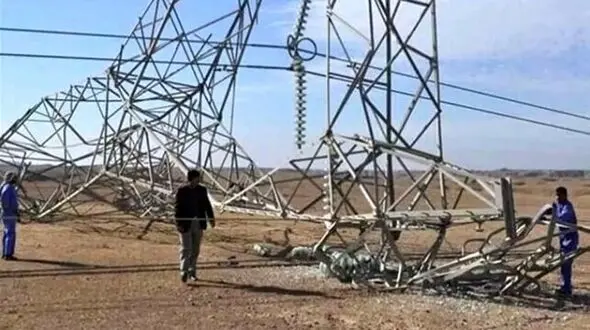 جزئیات سقوط مرگبار دکل برق روی سر 4 کارگر در مازندران