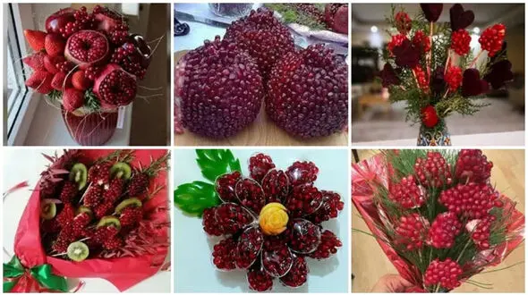 10 ایده خلاقانه برای تزئین انار در مدرسه؛ از پوست انار تا دانه‌ های یاقوتی