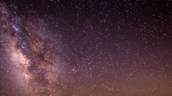 بهترین مکان برای تماشای آسمان شب  + فیلم