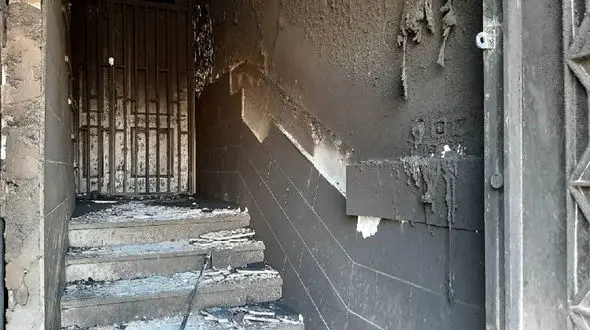 جوشکاری در زیرزمین خانه ای را به آتش کشید / 3 نفر راهی بیمارستان شدند +عکس