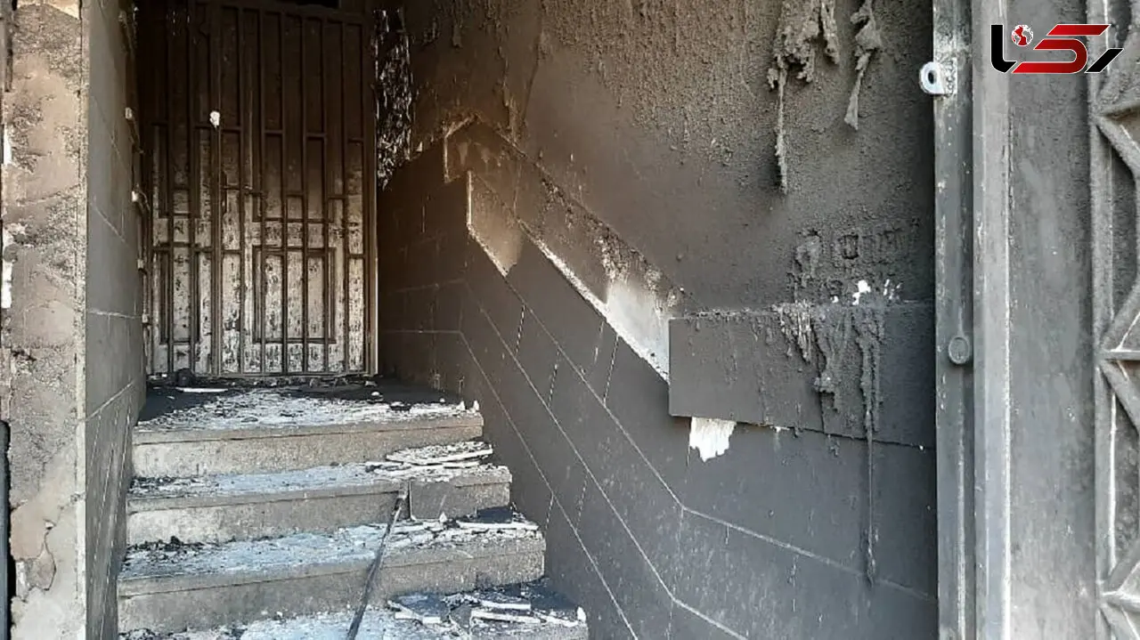 جوشکاری در زیرزمین خانه ای را به آتش کشید / 3 نفر راهی بیمارستان شدند +عکس