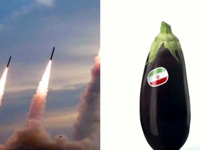 بادمجان ایران هم  تحریم شد! + غربی ها چرا از موشک و بادمجان ایرانی می ترسند ؟! + فیلم