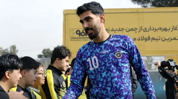 استوری رضا شکاری درباره گل مردود برابر استقلال خوزستان