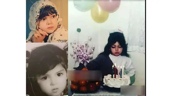 عکس‌های دیده نشده از کودکی آزاده نامداری
