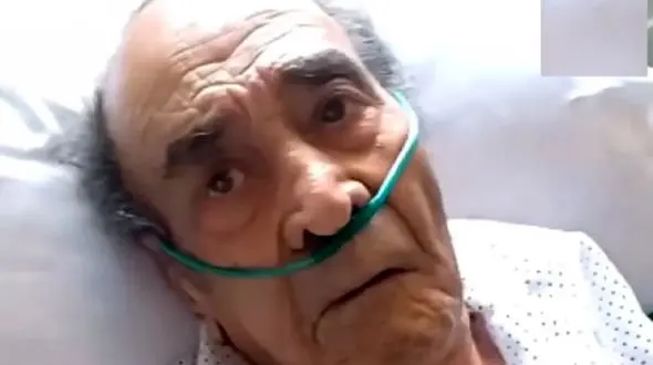 فیلم آواز احساسی؛ پهلوان آواز ایران ایرج خواجه امیری تو بیمارستان با لوله اکسیژن و تو ICU