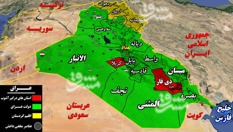 پیدا و پنهان تدارک جنگی خانمان برانداز برای عراق توسط آمریکا