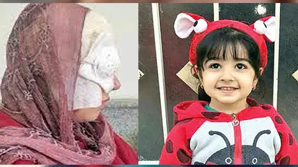 پشیمانی از اسیدپاشی به همسر و دخترخردسال/حمله اسیدی به مادر و دختر