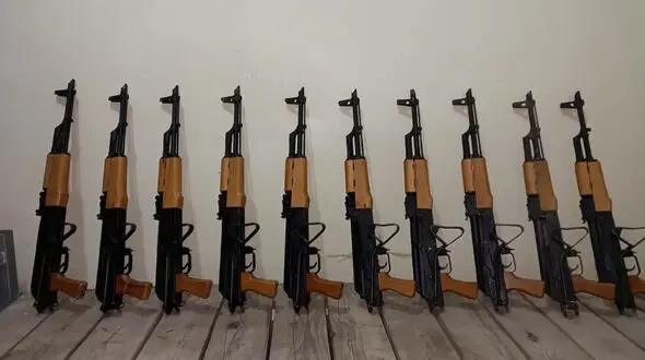 کشف محموله قاچاق سلاح جنگی در مرز دهلران 