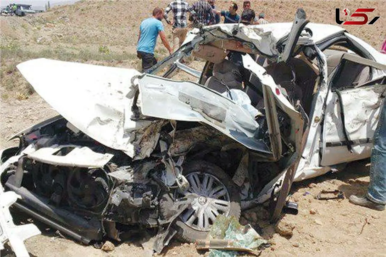 مرگ 6 مسافر در تصادف سمندها