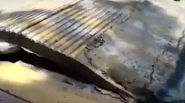 عجیب و واقعی / جاده ای در مکزیک که نفس می کشد+ فیلم