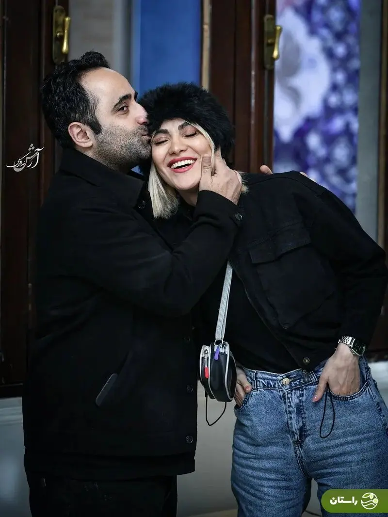 تصاویر عاشقانه ریحانه رضی، حوری سریال تاسیان و شوهرش کوروش شاهونه