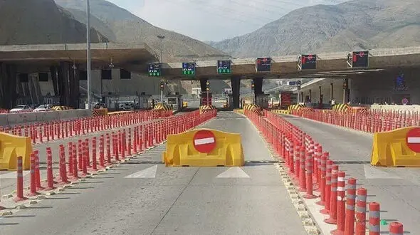 تردداز کرج و آزادراه تهران - شمال به سمت مازندران ممنوع است