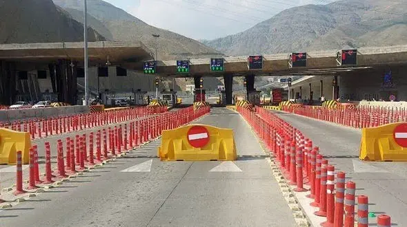 تردداز کرج و آزادراه تهران - شمال به سمت مازندران ممنوع است