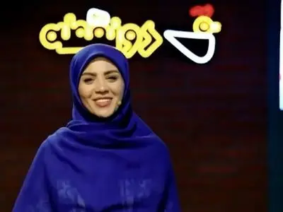 مجری زن به همکارش در تلویزیون: اومدم بپیچونمت برم!