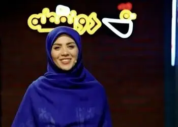 مجری زن به همکارش در تلویزیون: اومدم بپیچونمت برم!