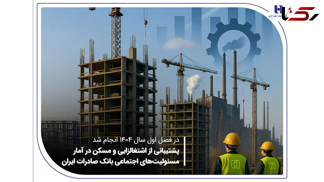پشتیبانی از اشتغال‌زایی و مسکن در آمار مسئولیت‌های اجتماعی بانک صادرات ایران