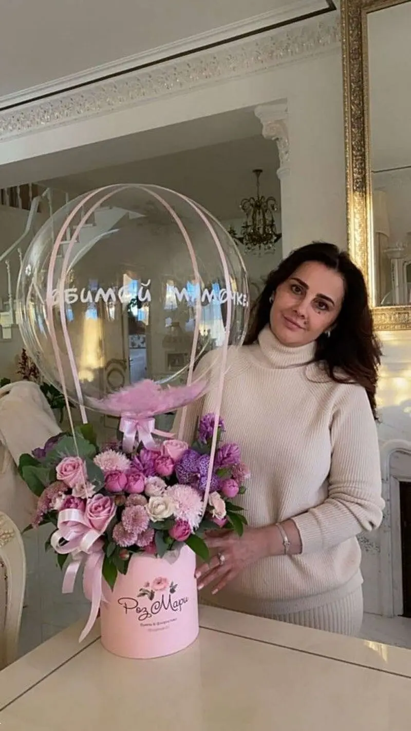 باکس گل بادکنک دار | 25 باکس گل بادکنک دار برای تولد و نوزاد بسیار جذاب در همه سبک و اندازه