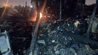 فیلم گزارش خبرنگار از آتش سوزی وحشتناک در شهر ری / 5 کودک قربانی شدند + عکس