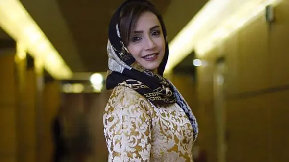 تولد شبنم قلی خانی در کنار همکارانش
