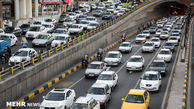وضعیت ترافیک معابر بزرگراهی تهران در روز دوشنبه/ تردد روان در بزرگراه صدر